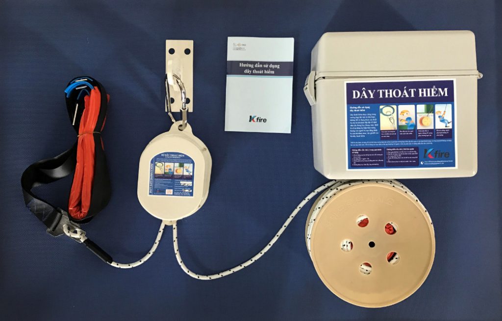 Thang dây thoát hiểm Hàn Quốc Kfire 45M