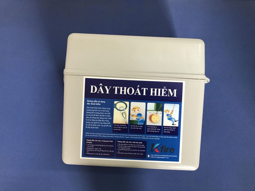Thang dây thoát hiểm Hàn Quốc Kfire 9M
