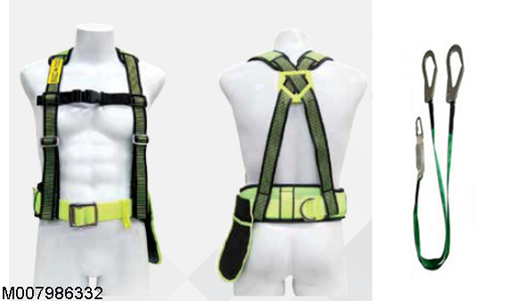 Dây an toàn bán thân Hàn Quốc KUKJE 02 móc sắt