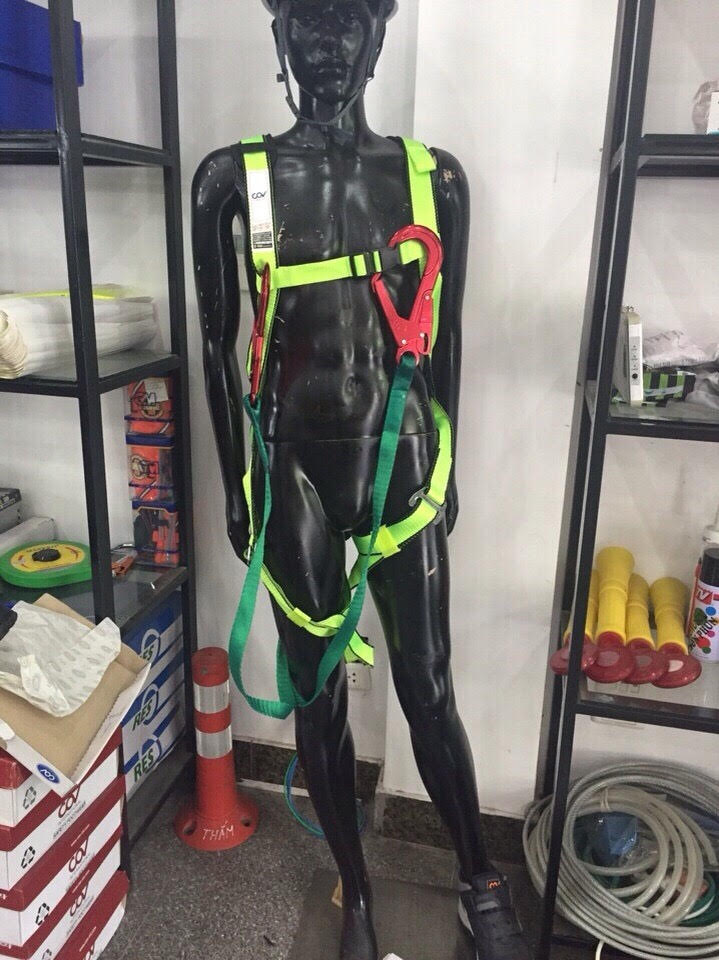 Dây an toàn Hàn Quốc COV toàn thân 02 móc nhôm to