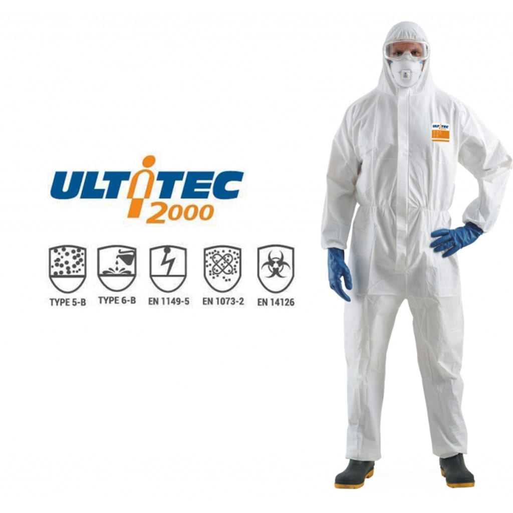 Quần áo chống hóa chất ULTITEC U2000 đạt chuẩn