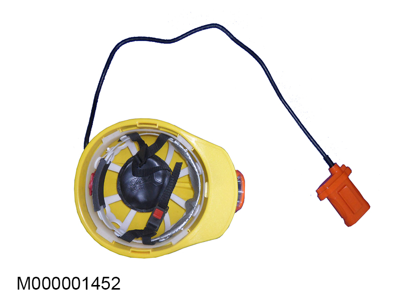 Mũ bảo hộ lao động gắn đèn pin soi hầm lò 25h