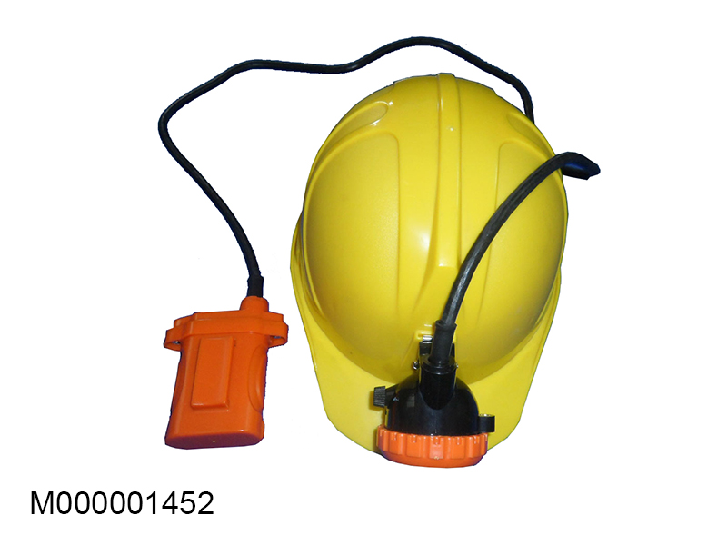 Mũ bảo hộ lao động gắn đèn pin soi hầm lò 25h