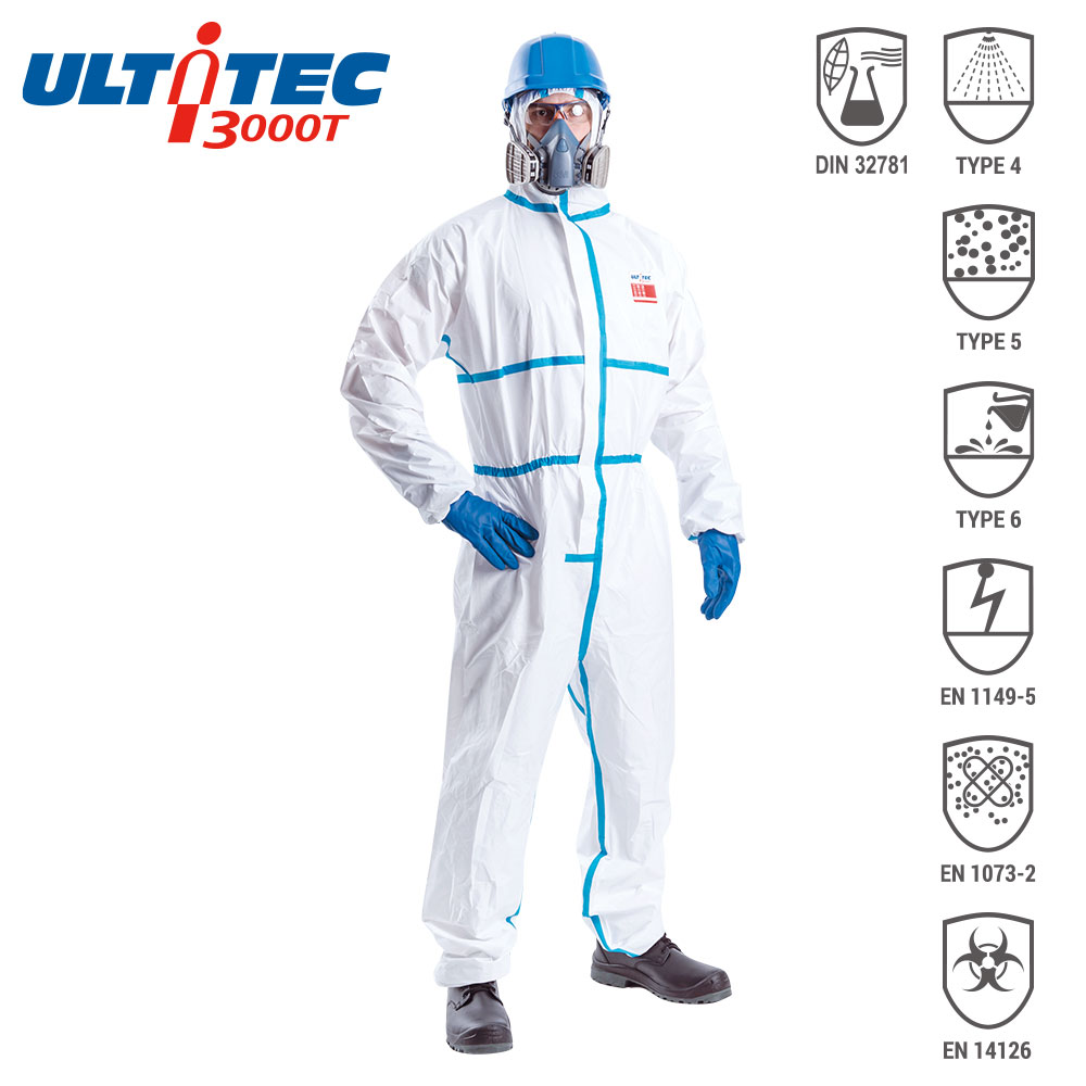 Quần áo chống hóa chất ULTITEC U3000T đạt chuẩn