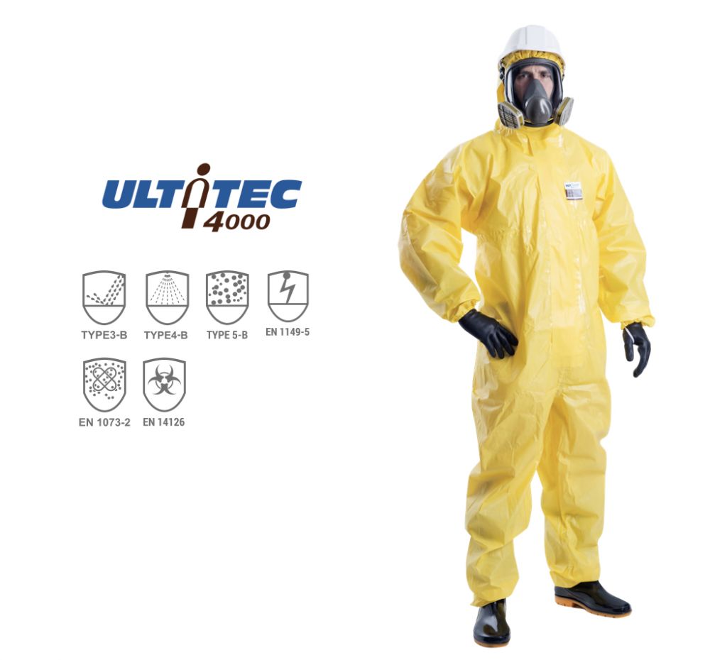 Quần áo chống hóa chất ULTITEC U4000 đạt chuẩn
