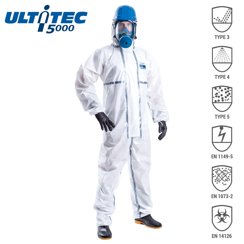 Quần áo chống hóa chất ULTITEC U5000 đạt chuẩn