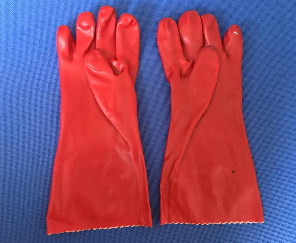 Găng tay cao su Nitrile X3-112R chống hóa chất