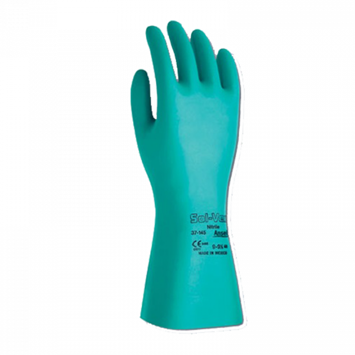 Găng tay cao su Ansell G37-176 chống hóa chất mạnh