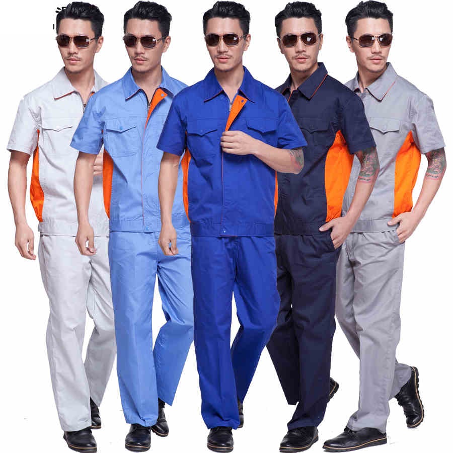 Quần áo đồng phục bảo hộ công nhân kỹ thuật ( QABH-P043)