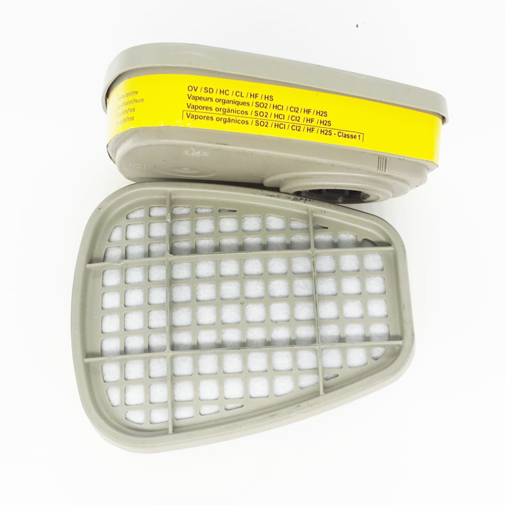 Phin lọc hơi độc hữu cơ & vô cơ 3M-6003 Mỹ (USA)