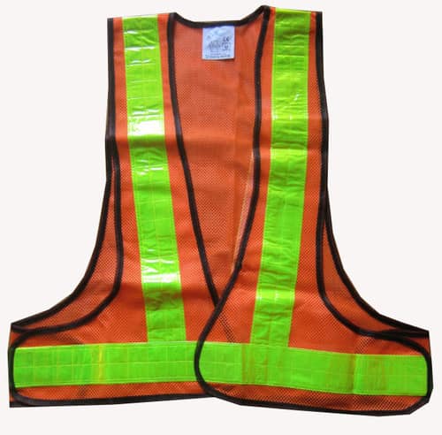 áo lưới phản quang chữ V